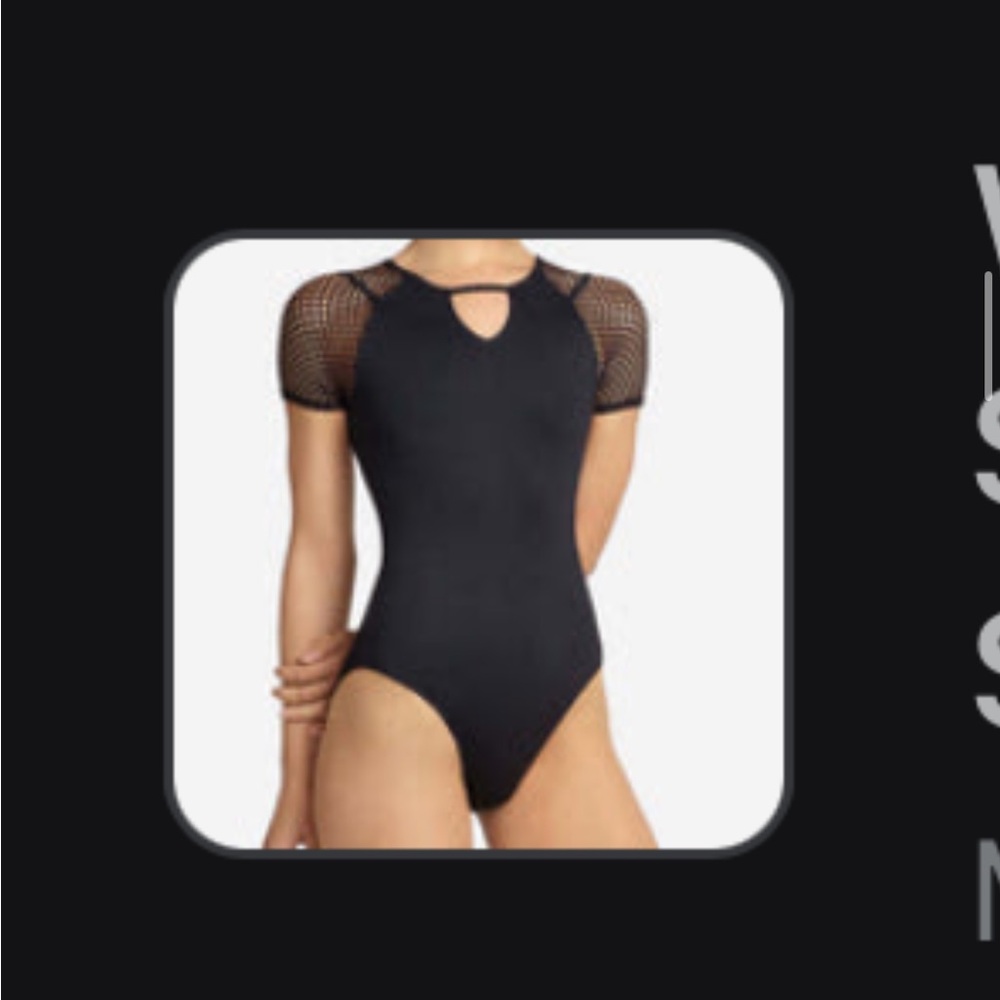 Danskin Leotard in Black